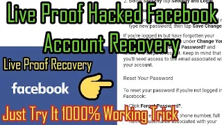 How To Recover Facebook Password Without Email And Phone Number 2021 Facebook Account Recovery