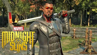 Marvel's Midnight Suns PS5 - Blade All Abilities Gameplay Showcase (4K 60FPS)