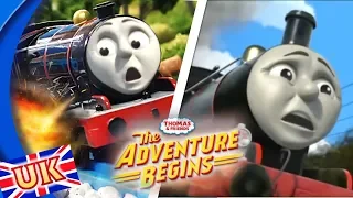 Runaway James Chase & Crash Full UK | The Adventure Begins Thomas & Friends Comparison