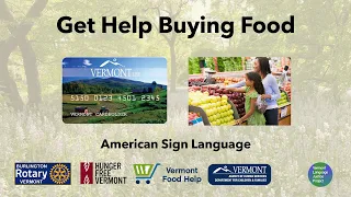 ASL: Get Help Buying Food