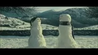 ♥А снеговик верит в любовь♥Новогоднее видео♥