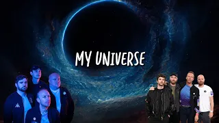 Coldplay - My Universe (Lyrics)