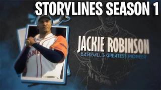 Jackie Robinson Storylines Season 1 With Cutscenes In MLB The Show 23!