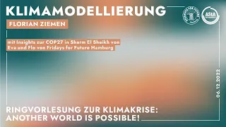 Klimamodellierung | Another World is possible!