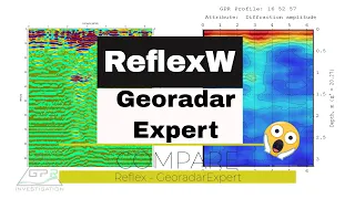 GPR processing | ReflexW & Georadar-Expert 2.0 | Обработка профиля от Георадарщика