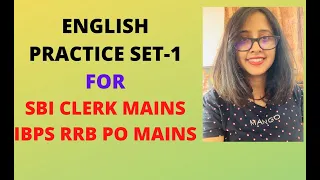 English Practice Set-1 for SBI Clerk Mains/IBPS RRB PO Mains| Aspiring Banker Anwesha