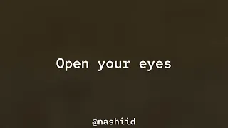 Maher Zain - Open Your Eyes || sped up | requested