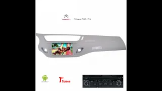 Citroen DS3 C3 Car radio android player factory