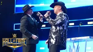 Jeff Jarrett & Road Dogg sing "With My Baby Tonight": WWE Hall of Fame 2018 (WWE Network Exclusive)