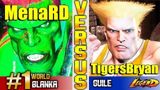 SF6 Blanka (MenaRD Vs Tigers Team) JP and Guile ▰ High Level