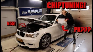 BMW 135i N55 CHIPTUNING OP DYNO|POPS AND BANGS|VAN BEEK AUTO RACING|Twins.tv #67