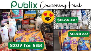 Publix Couponing This Week 3/2-3/8 (3/3-3/9) Haul | $0.50 Detergent, Cheap Pantene, Olay, Pampers