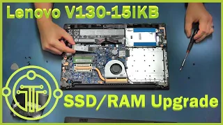 How to Upgrade the Lenovo V130-15IKB | SSD + RAM upgrade
