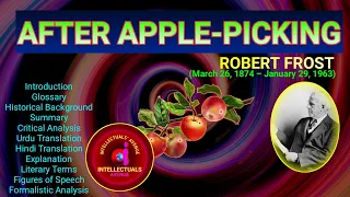 After Apple-Picking by Robert Frost Translation Literary Terms or Figure of Speech Hindi Urdu