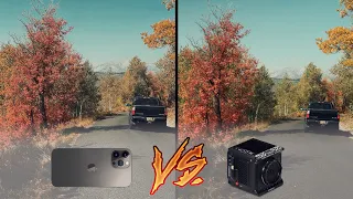 iPhone 13 Pro Max vs RED Komodo