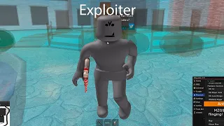 MM2 Tubers93 vs Exploiters & Teamers (Hacker) #17