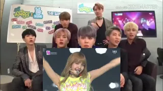 BTS reaction BLACKPINK ( FOREVER YOUNG ) M/V