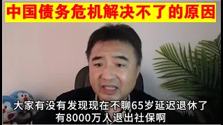 翟山鹰：为什么说中国现在的债务危机解决不了丨为什么现在不提65岁延迟退休