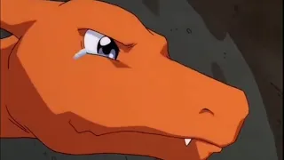 Rare Occasion of Ash's Charizard in Tears