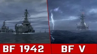 Battlefield 1942 vs Battlefield V: The Opening Scenes Compared