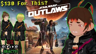 Star Wars Outlaws: Official Story Trailer @StarWars  | Oz Monke Reacts [Vtuber]