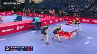 Ionescu/Szocs vs Robles/Xiao | 2021 World Table Tennis Championships Finals | XD | R16
