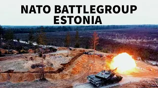 NATO’s enhanced Forward Presence Battlegroup Estonia🇪🇪 continues to exercise