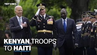Biden says Kenya force can break the back of Haiti’s gangs
