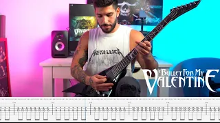 Bullet For My Valentine - "Deliver Us From evil" - Guitar Cover with On Screen Tabs(#25)