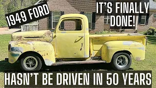 This Ford F1 hasn't been on the road in 50 years