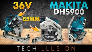 🔥BRUTALE POWER & 85mm!😨 - MAKITA 36V Akku Handkreissäge DHS900Z - Review & Test