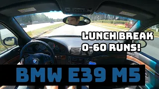 BMW E39 M5 0-60 Runs