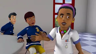 Sam il Pompiere ⭐️ Infermiera che aiuta i pompieri! 🔥Nuovi episodio 🔥Cartoni per bambini