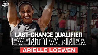 Arielle Loewen Last-Chance Event 1 — Winner