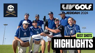 HIGHLIGHTS: All The Best Shots From Crushers GC's Win | LIV Golf Jeddah