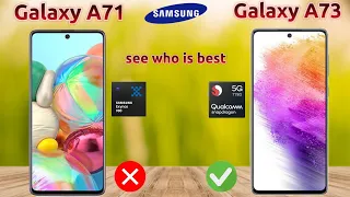 Samsung galaxy a71 vs galaxy a73  #samsung  #galaxy #galaxya71