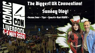 Comic Con Liverpool 2024! THE BIGGEST UK CONVENTION! Guests/Tips/Tours & MORE!