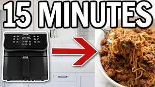 4 Quick and Easy 15 Minute Air Fryer Recipes