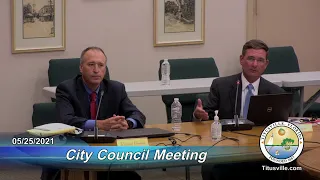 City Council Meeting — 05/25/2021 - 6:30 p.m.