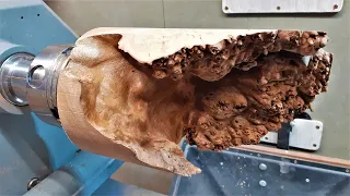 Woodturning - Beautiful Burr Elm !!