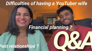 Q & A with husband | Difficulties of having a YouTuber wife | Reacting to your statements