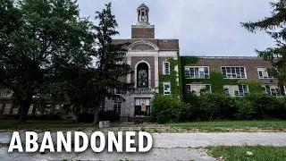 MASSIVE ABANDONED HIGH SCHOOL - Lew Wallace High School Gary, Indiana