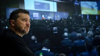 Володимир Зеленський виступив на Українсько-французькому форумі зі стійкості та відбудови України