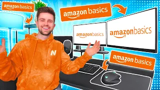 I Bought The Complete "Amazon Basics" Gaming Room..