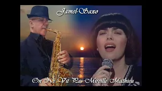 Mireille Mathieu On ne vit pas sans se dire adieu avec L'artiste Jamel-Saxo