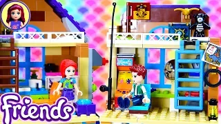Lego Friends Mia's House Renovations - Daniel's Bedroom & Kitchen Extension Custom Craft DIY