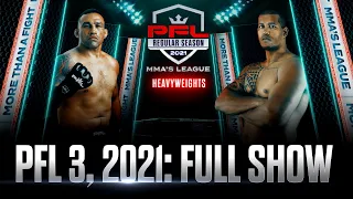 PFL 3, 2021: Full Live Show