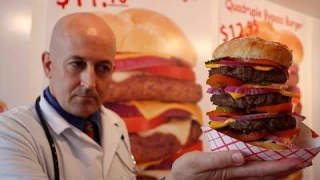 [HD] Heart Attack Grill in Las Vegas 60fps 1080p Full Complete Experience (Includes Spankings XD)