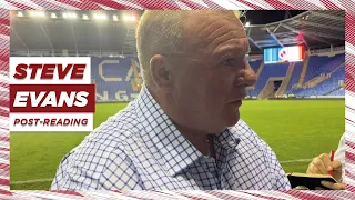 Steve Evans' reaction | Reading 1-2 Stevenage