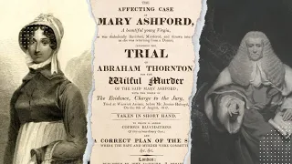 Der Mord, der Englands Gesetzbücher änderte - Mary Ashford (Doku deutsch)